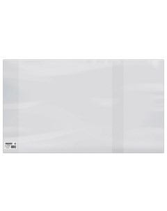 Обложка ПВХ для учебников Биология Экономика Букварь универсальная прозрачная 120 мкм 255х490 мм 227 Пифагор