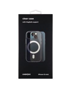 Чехол накладка clear case MagSafe support для iPhone 13 mini Unbroke