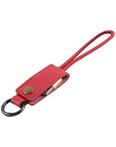 Кабель брелок MB USB Type C 25 см красный УТ000023427 Mobility