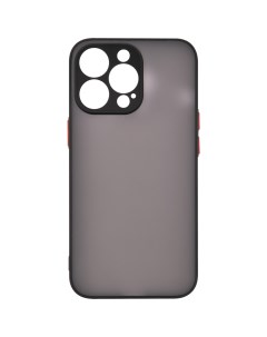 Чехол накладка matt color case with camera protection для iPhone 13 Pro черная Unbroke