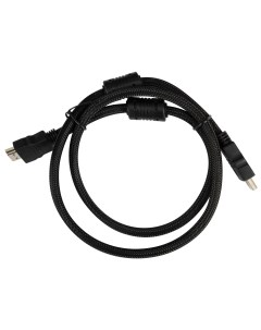 Кабель аудио видео HDMI m HDMI m 1м феррит кольца Позолоченные контакты черный HDMI V1 4 1MC Buro