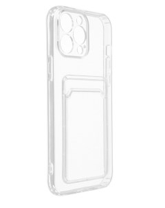 Чехол для APPLE iPhone 13 Pro Max с картхолдером Transparent SVCAR IP13PM WH Svekla