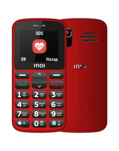 Мобильный телефон 107B Red Inoi