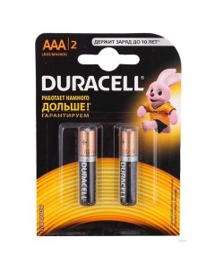 Батарейка LR03 2BL Basic AAA 2шт Duracell