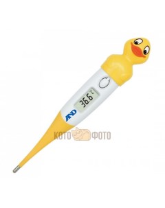 Термометр электронный DT 624 Утенок желтый белый And