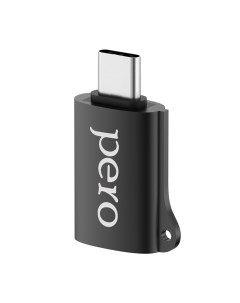 Адаптер AD02 OTG TYPE C TO USB 2 0 черный Péro