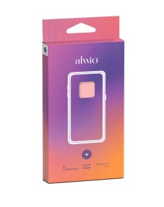 Чехол силиконовый для Realme C25 soft touch светло розовый Alwio