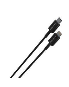 Кабель K71Si Smart USB 2 4A PD быстрая зарядка для Apple 8 pin Type C 1м черный More choice