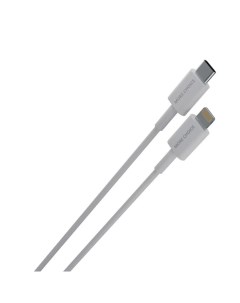 Кабель K71Si Smart USB 2 4A PD быстрая зарядка для Apple 8 pin Type C 1м белый More choice