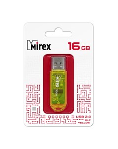 Флешка 13600 FMUYEL16 16GB Elf USB 2 0 Желтый Mirex