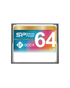 Флеш карта CF 64GB 600X SP064GBCFC600V10 Silicon power