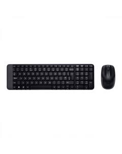 Набор клавиатура мышь MK220 черный 920 003169 Logitech