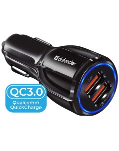 Автомобильное зарядное устройство QC3 0 83833 Defender