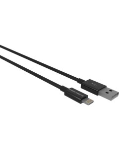 Дата кабель USB 2 1A для Lightning 8 pin K24i TPE 1м Black More choice