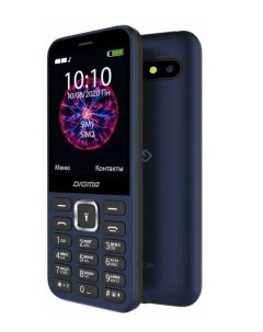 Мобильный телефон C281 Linx 32Mb синий Digma