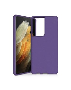 Чехол накладка FERONIA BIO TERRA для Samsung Galaxy S21Ultra фиолетовый Itskins
