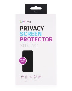 Стекло 3D защитное Privacy для iPhone 11 ProMax Vlp