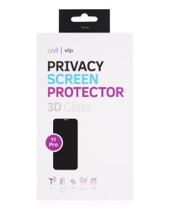 Стекло 3D защитное Privacy для iPhone 11 Pro Vlp