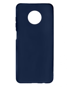 Чехол силиконовый для Xiaomi Redmi Note 9T soft touch тёмно синий Alwio