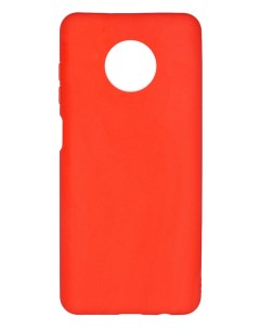 Чехол силиконовый для Xiaomi Redmi Note 9T soft touch красный Alwio