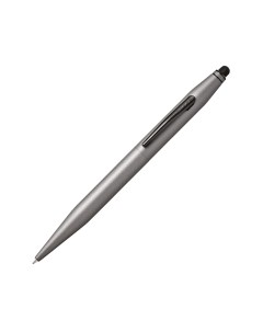 Ручка шариковая со стилусом Tech2 AT0652 14 Titanium Grey Cross