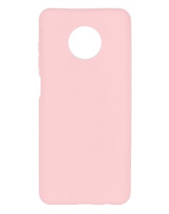 Чехол силиконовый для Xiaomi Redmi Note 9T soft touch светло розовый Alwio