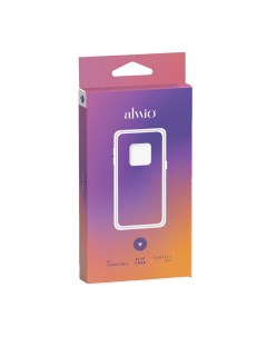 Чехол силиконовый для Realme 7 Pro прозрачный Alwio