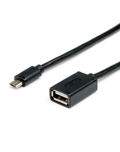 Кабель USB microUSB OTG 0 1м AT3792 Atcom