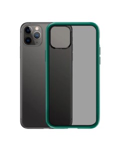 Чехол накладка Shark 4 Shockproof Case для iPhone 11 Pro Max Green Devia