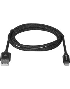 Кабель ACH01 03T USB Lightning 1м 87808 Black Defender