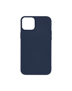 Чехол силиконовый для iPhone 13 6 1 soft touch темно синий Alwio