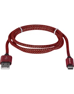 Кабель USB09 03T USB Type C USB 1м 87813 Red Defender