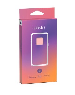 Чехол клип кейс для Poco X3 NFC Poco X3 Pro soft touch светло розовый Alwio