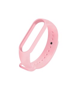Ремешок для фитнес браслета Xiaomi Mi Band 5 розовый Borasco