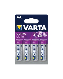 Батарейка Ultra Lithium AA блистер 4шт Varta
