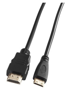 Кабель аудио видео mini HDMI m HDMI m 1 5м черный BHP MINHDMI 1 5 Buro