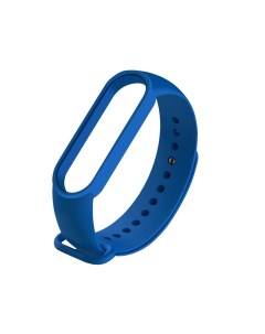 Ремешок для фитнес браслета Xiaomi Mi Band 5 синий Borasco