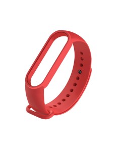 Ремешок для фитнес браслета Xiaomi Mi Band 5 красный Borasco