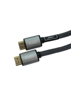 Кабель аудио видео LAZSO WH 111 B HDMI m HDMI m 0 5м Позолоченные контакты черный WH 111 0 5M B No name