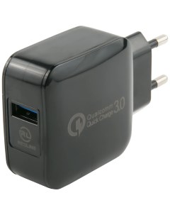 Сетевое зарядное устройство Tech USB QC 3 0 модель NQC 4 черный УТ000016520 Red line