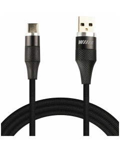 Кабель USB Type C 1m Black CB820 UTC 10B Wiiix
