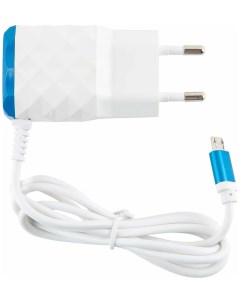 Сетевое зарядное устройство 2 USB 8pin для Apple модель NC 2 1AC 2 1A синий УТ000013675 Red line