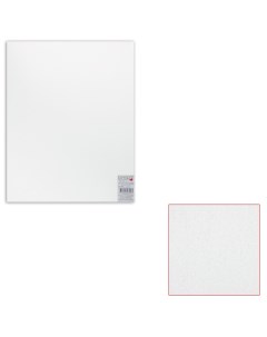 Белый картон грунтованный для живописи 40х50 см толщина 2 мм акриловый грунт двусторонний Подольск-арт-центр