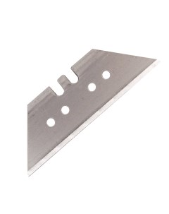 Лезвия для универсальных мощных ножей 18 мм КОМПЛЕКТ 5 ШТ форма трапеция в пластиковом пенале 236637 Brauberg