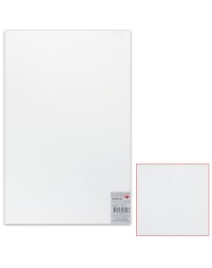 Белый картон грунтованный для живописи 50х80 см толщина 2 мм акриловый грунт двусторонний Подольск-арт-центр