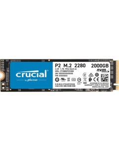 Накопитель SSD PCI E x4 2Tb CT2000P2SSD8 Crucial