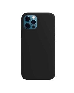 Чехол Nature Silicone Case для iPhone 12 mini Black Чёрный Devia