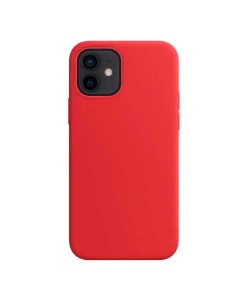 Чехол Nature Silicone Case для iPhone 12 mini Red Красный Devia