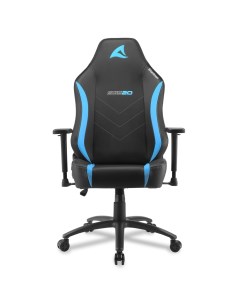 Компьютерное кресло Skiller SGS20 чёрно синее Sharkoon