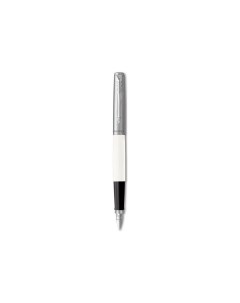 Ручка перьев Jotter Original F60 CW2096871 White CT M сталь нержавеющая блистер Parker